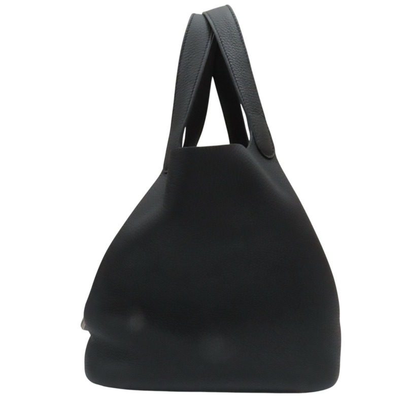 黑色 TC牛皮 Picotin22 手提包 K刻-1