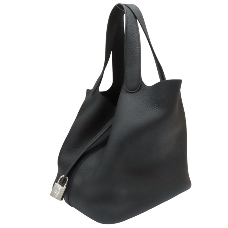 黑色 TC牛皮 Picotin22 手提包 K刻-2