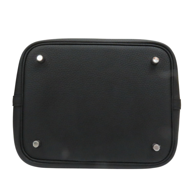 黑色 TC牛皮 Picotin22 手提包 K刻-3