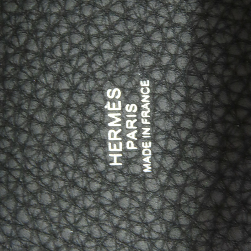 黑色 TC牛皮 Picotin22 手提包 K刻-5