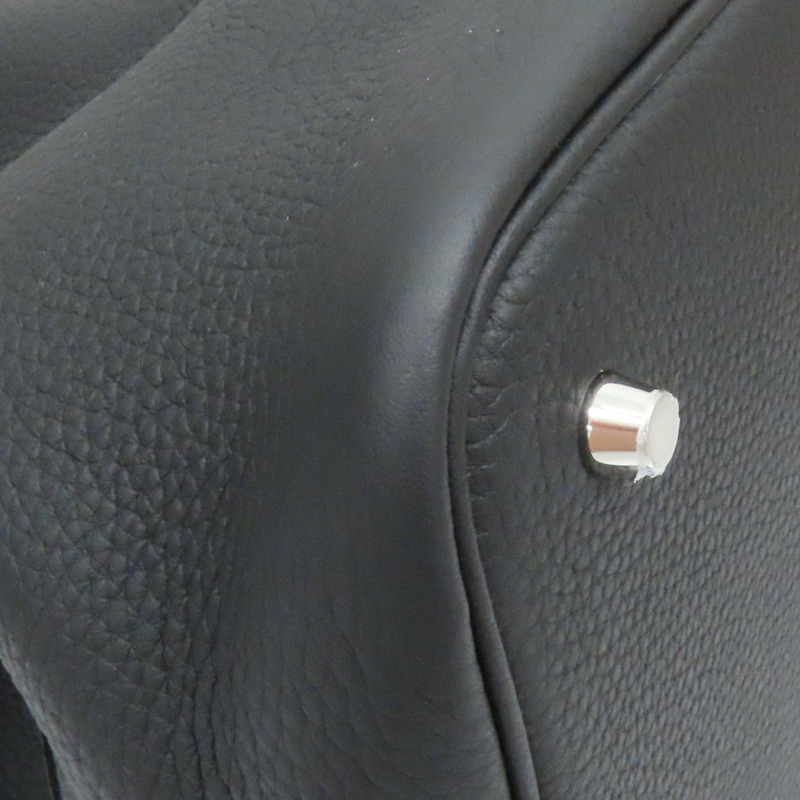 黑色 TC牛皮 Picotin22 手提包 K刻-10