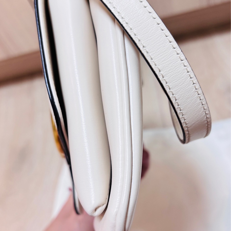 GUCCI 9新 超可愛 Marmont #GUCCI#馬夢#白金-12