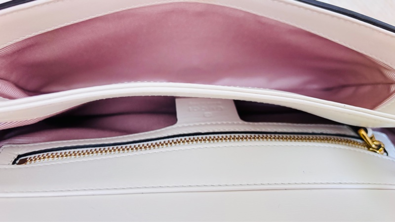 GUCCI 9新 超可愛 Marmont #GUCCI#馬夢#白金-19