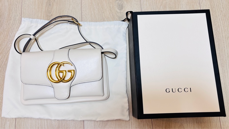 GUCCI 9新 超可愛 Marmont #GUCCI#馬夢#白金-25