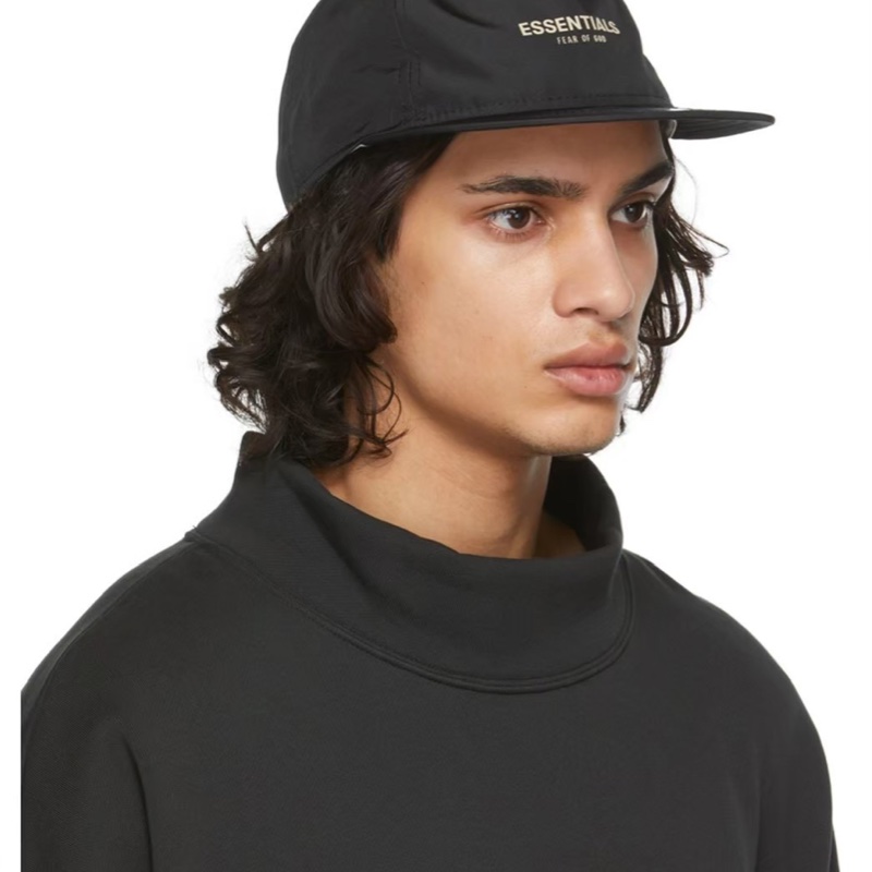 Belilla♥️Fear of God Essentials x New Era 帽子 (米白)-3
