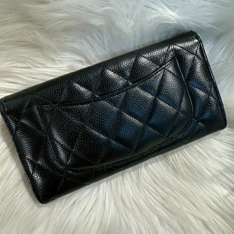 CHANEL 經典CF金釦長夾-2