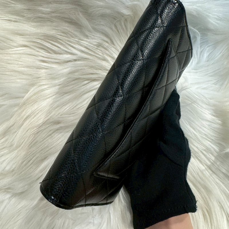 CHANEL 經典CF金釦長夾-3