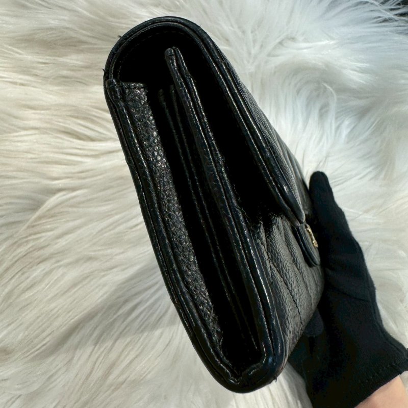 CHANEL 經典CF金釦長夾-6