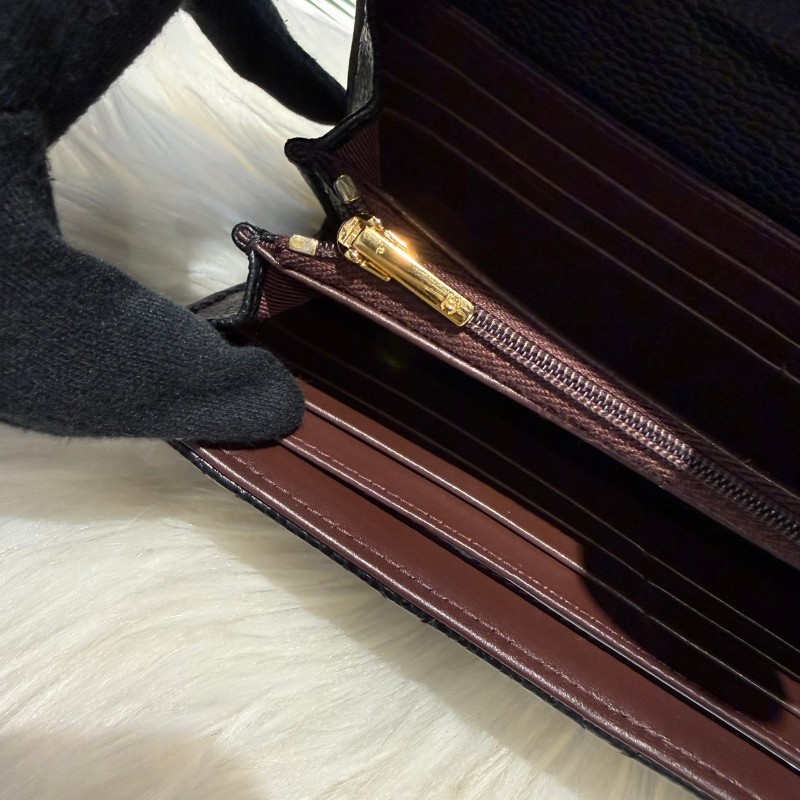 CHANEL 經典CF金釦長夾-9