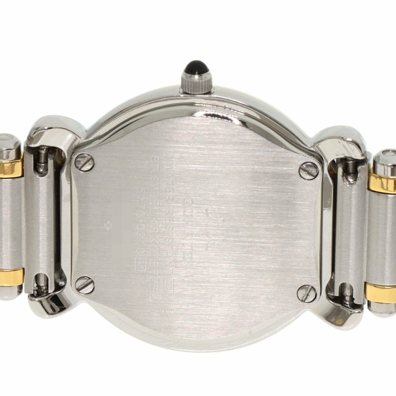 精工 5A70-0210 Credor 錶圈鑽石手錶 不鏽鋼 SSxK18YG 女款 SEIKO-6