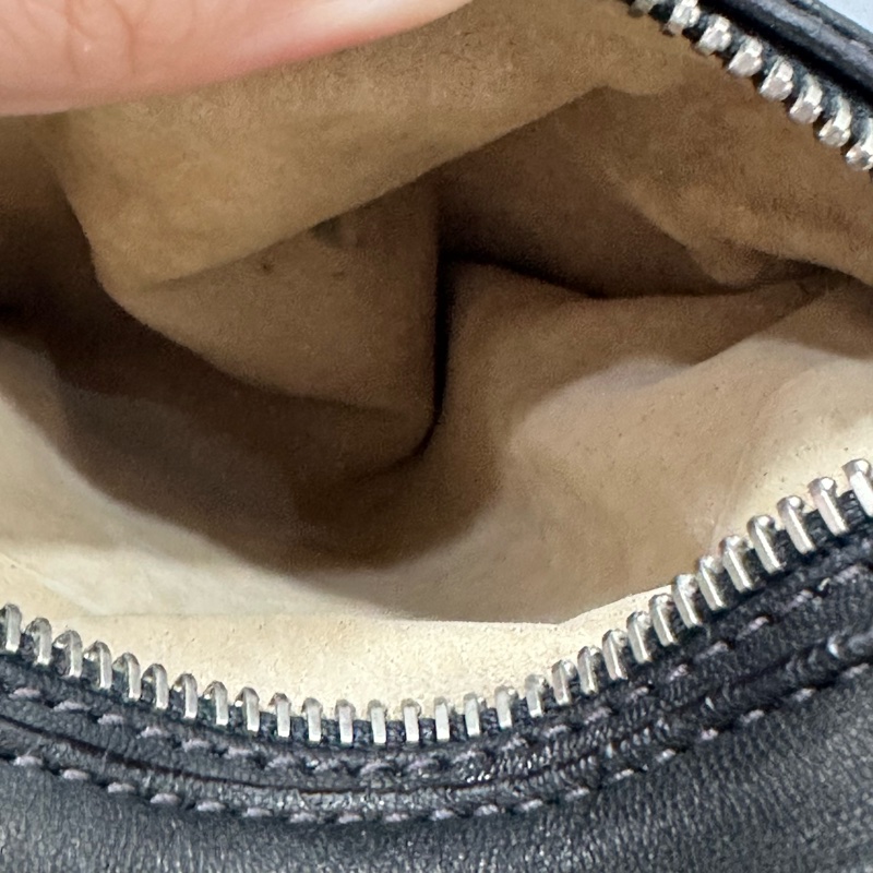 prada BR4586 黑色牛皮迷彩銀釦肩背包-40