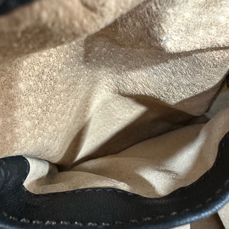 prada BR4586 黑色牛皮迷彩銀釦肩背包-61