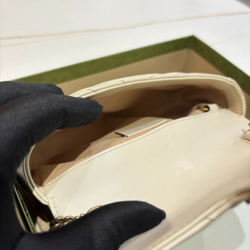 *SHIHNA名牌精品* GUCCI GG Marmont超迷你牛皮肩斜背-2