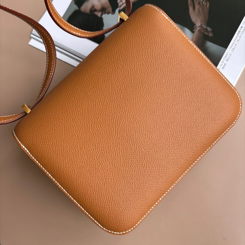 ::HERMES:: Mini Constance 金棕康康18-6
