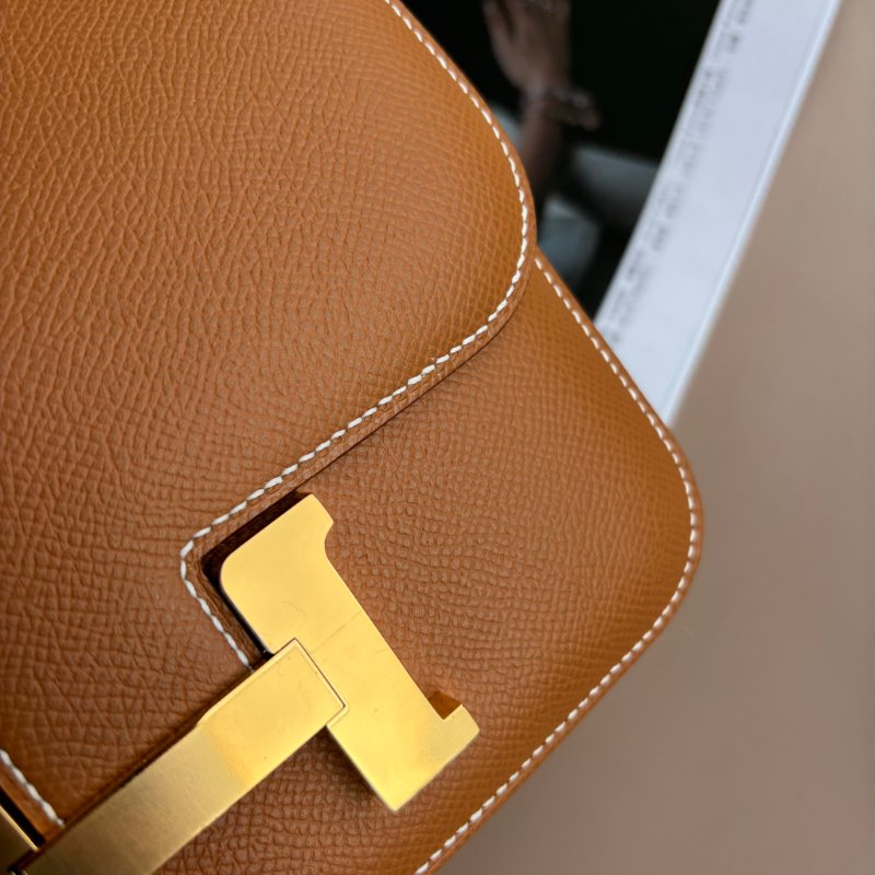 ::HERMES:: Mini Constance 金棕康康18-10