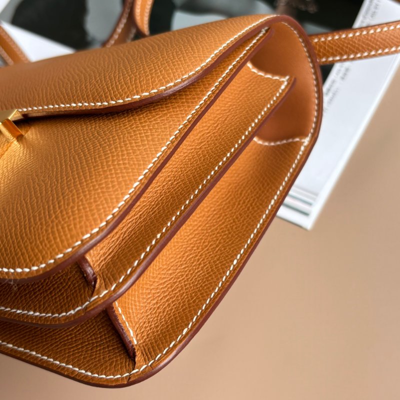 ::HERMES:: Mini Constance 金棕康康18-12