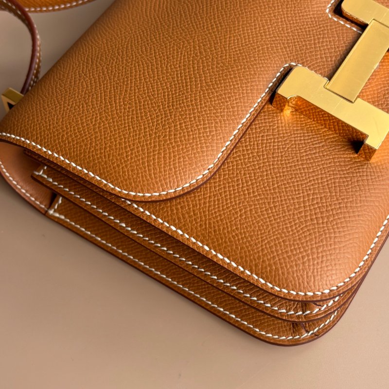 ::HERMES:: Mini Constance 金棕康康18-13