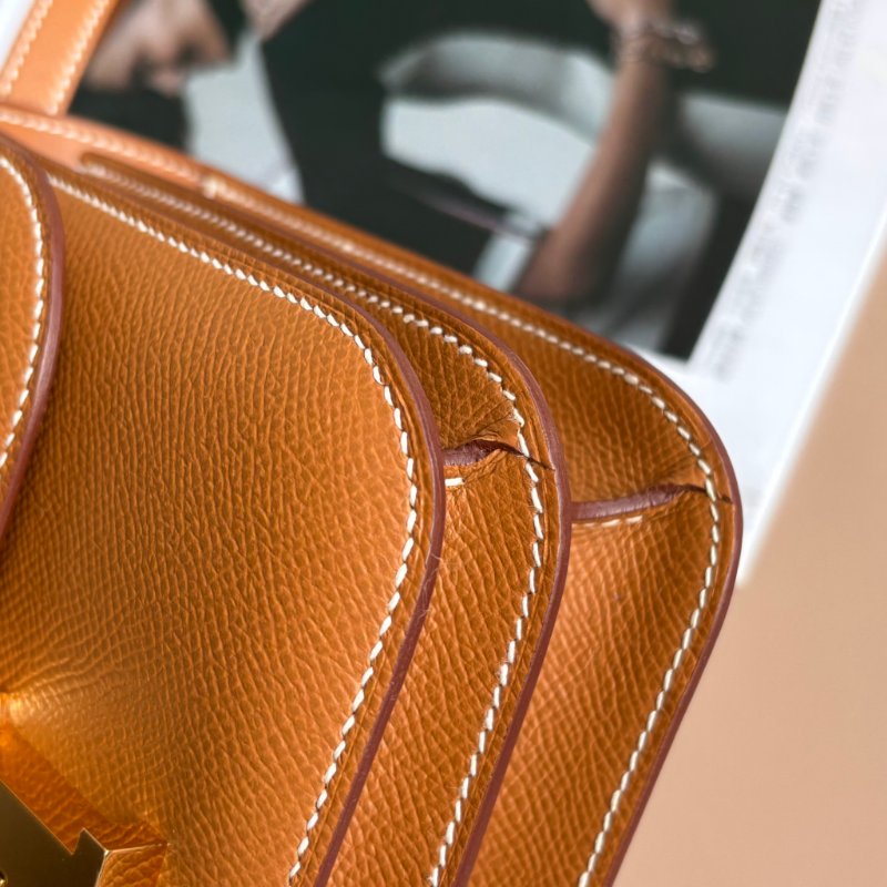 ::HERMES:: Mini Constance 金棕康康18-15