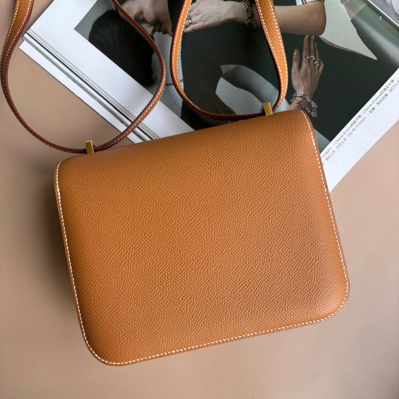 ::HERMES:: Mini Constance 金棕康康18-16