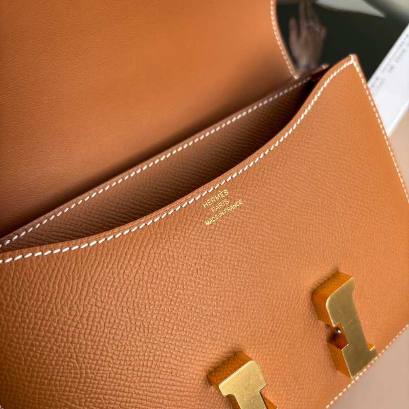 ::HERMES:: Mini Constance 金棕康康18-22