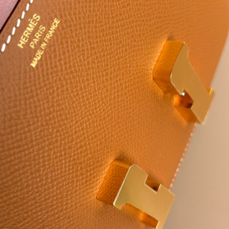 ::HERMES:: Mini Constance 金棕康康18-33