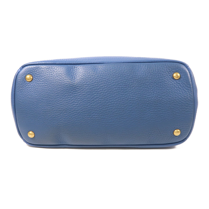 PRADA 牛皮皮革2 Way Shoulder金扣手挽肩背兩用袋-3