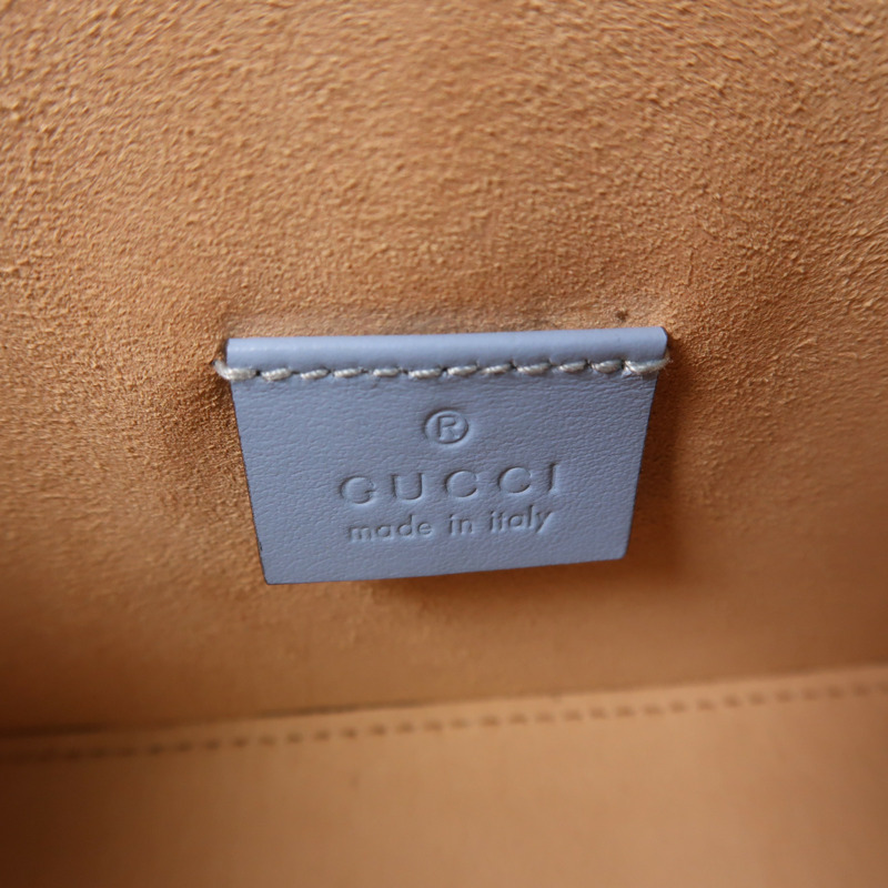 GUCCI 塗層帆布/皮革Padlock金扣手挽肩背兩用袋-5