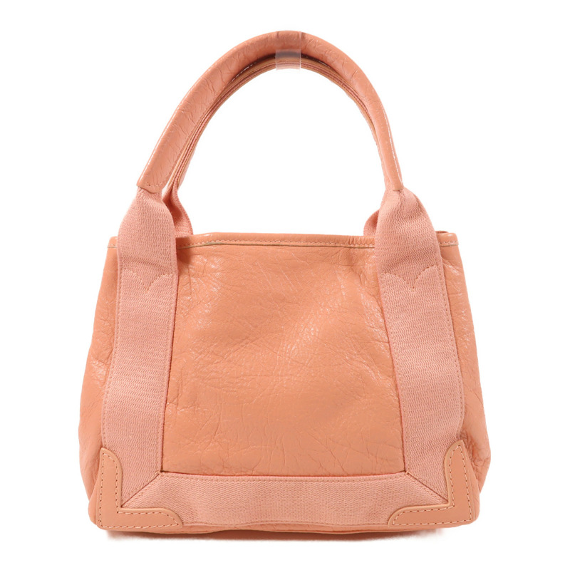 BALENCIAGA 牛皮皮革Cabas銀扣手挽肩背兩用袋-1