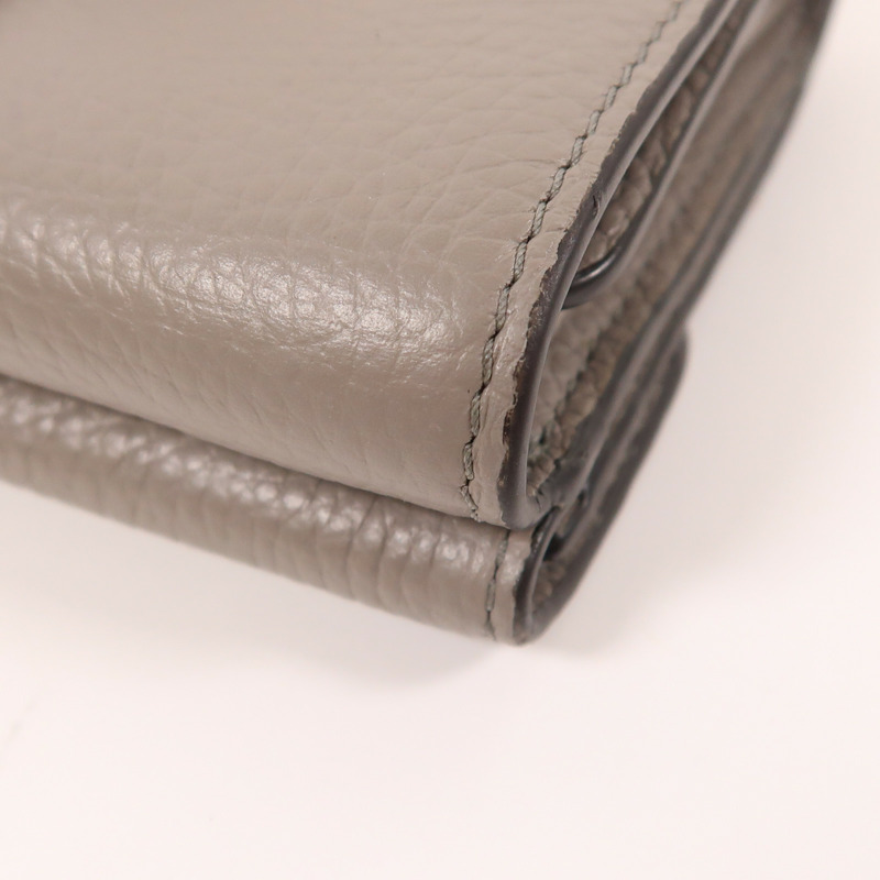 Chloe 牛皮皮革Wallet金扣錢包-11