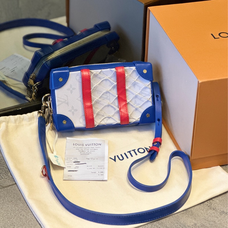 Lv soft trunck限定聯名配色 #近新🉑送父親節禮 #已絕版收藏 #離櫃未使用-0