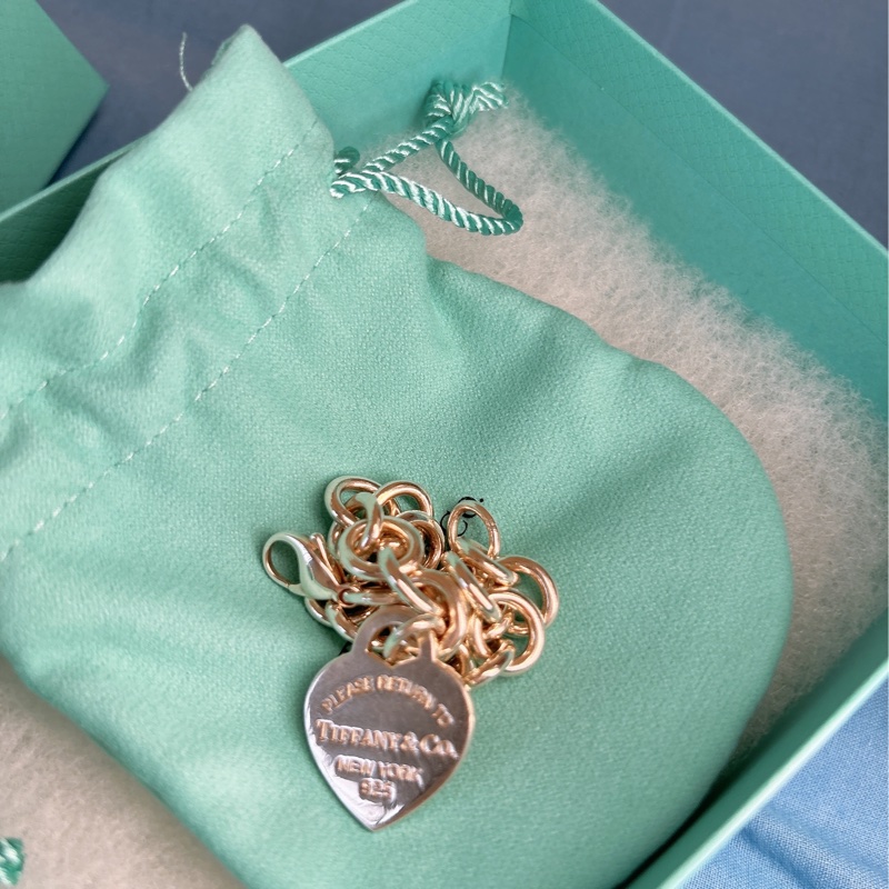 Tiffany & Co. please return to 心牌 銀手鏈-4