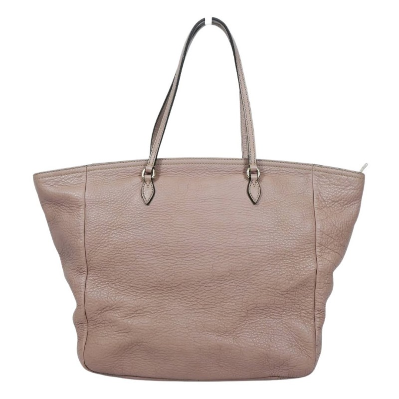 Gucci Pink Bree Tote Bag 古馳粉色荔枝紋牛皮單肩托特包-1