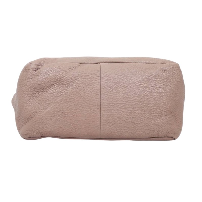 Gucci Pink Bree Tote Bag 古馳粉色荔枝紋牛皮單肩托特包-6