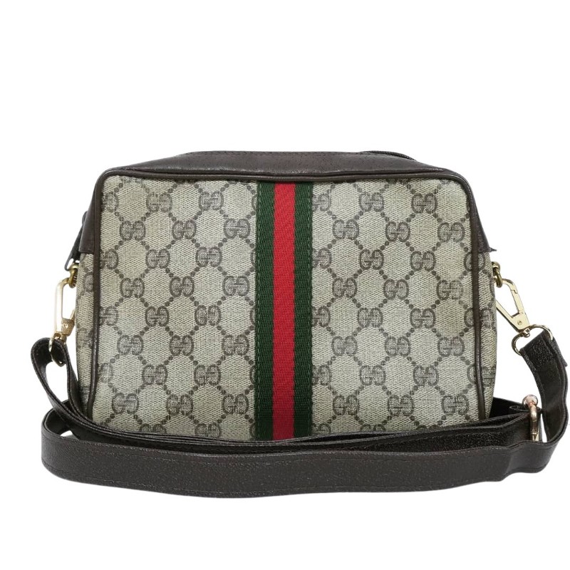 Gucci GG Monogram Ophidia Pouch Bag 古馳老花帆布斜挎包-0