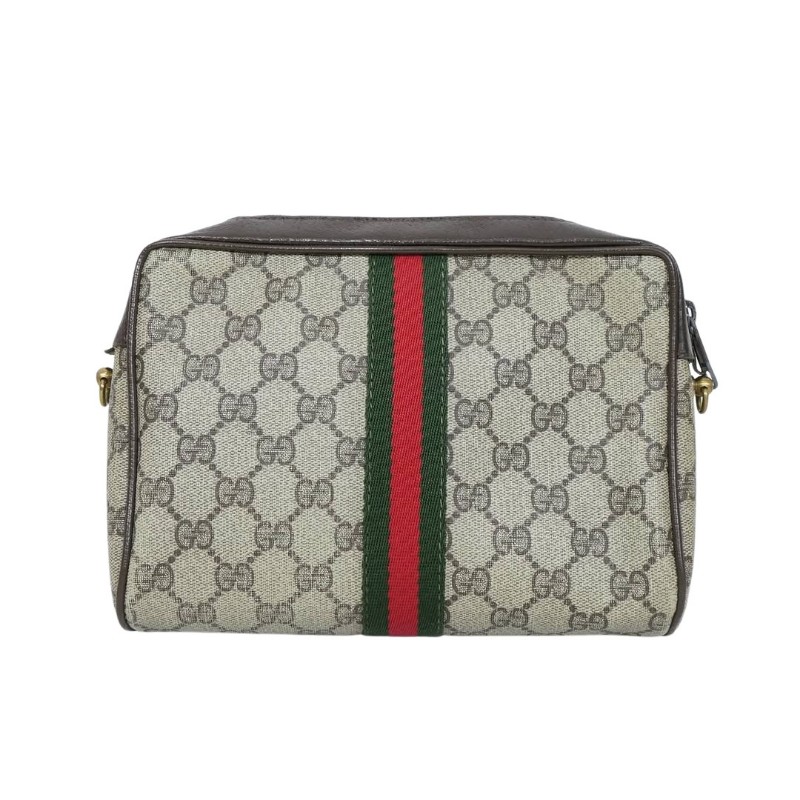 Gucci GG Monogram Ophidia Pouch Bag 古馳老花帆布斜挎包-1