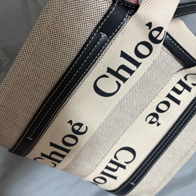 Chloé small woody tote bag-6