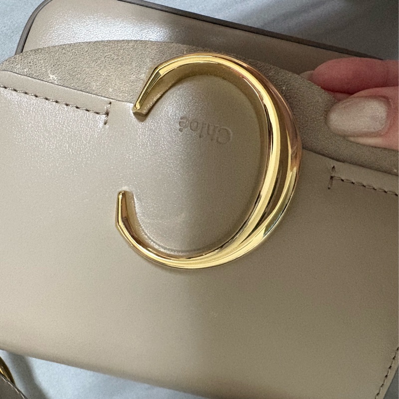 Chloe C bag 海鷗灰色 手提斜背包-4