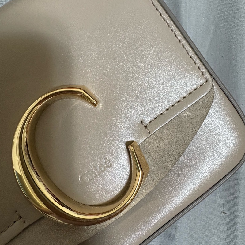 Chloe C bag 海鷗灰色 手提斜背包-12