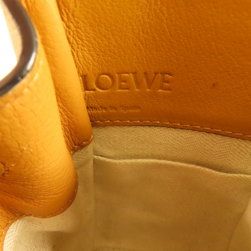 LOEWE 牛皮皮革Hammock Mini手挽肩背兩用袋-5