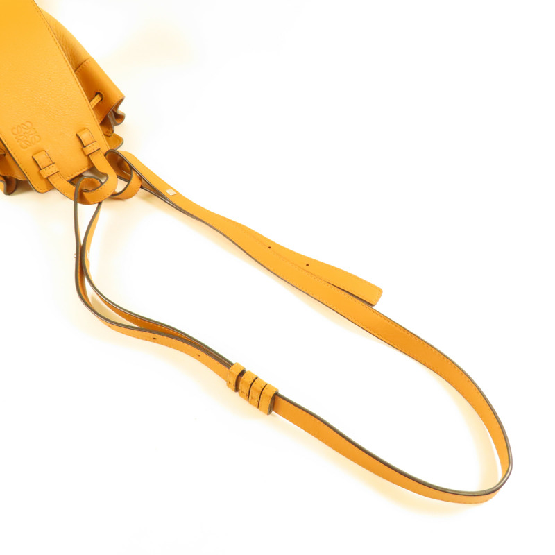 LOEWE 牛皮皮革Hammock Mini手挽肩背兩用袋-8