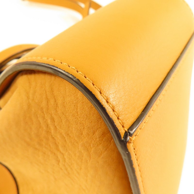 LOEWE 牛皮皮革Hammock Mini手挽肩背兩用袋-11