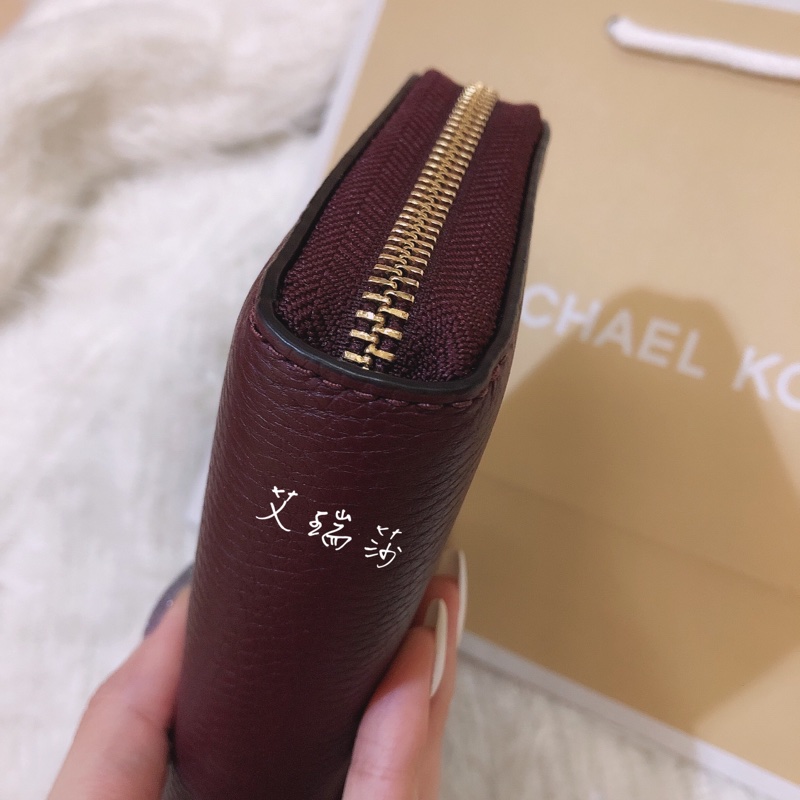 全新✨ MK 長夾 Michael Kors 荔枝牛皮長夾 錢包 皮夾-7