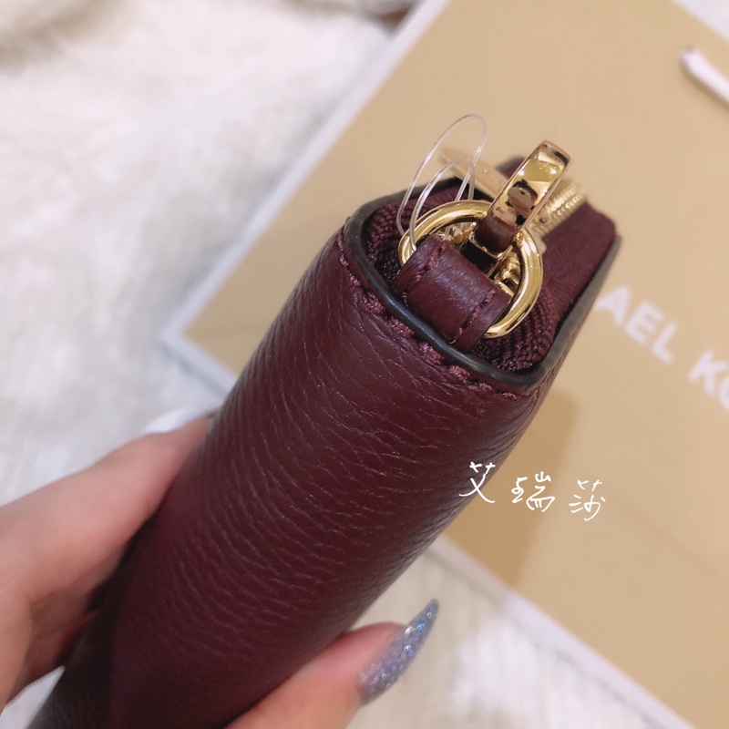 全新✨ MK 長夾 Michael Kors 荔枝牛皮長夾 錢包 皮夾-10