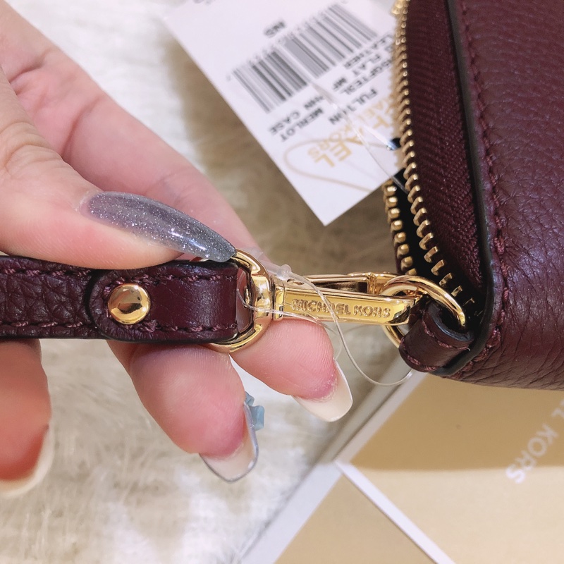 全新✨ MK 長夾 Michael Kors 荔枝牛皮長夾 錢包 皮夾-18