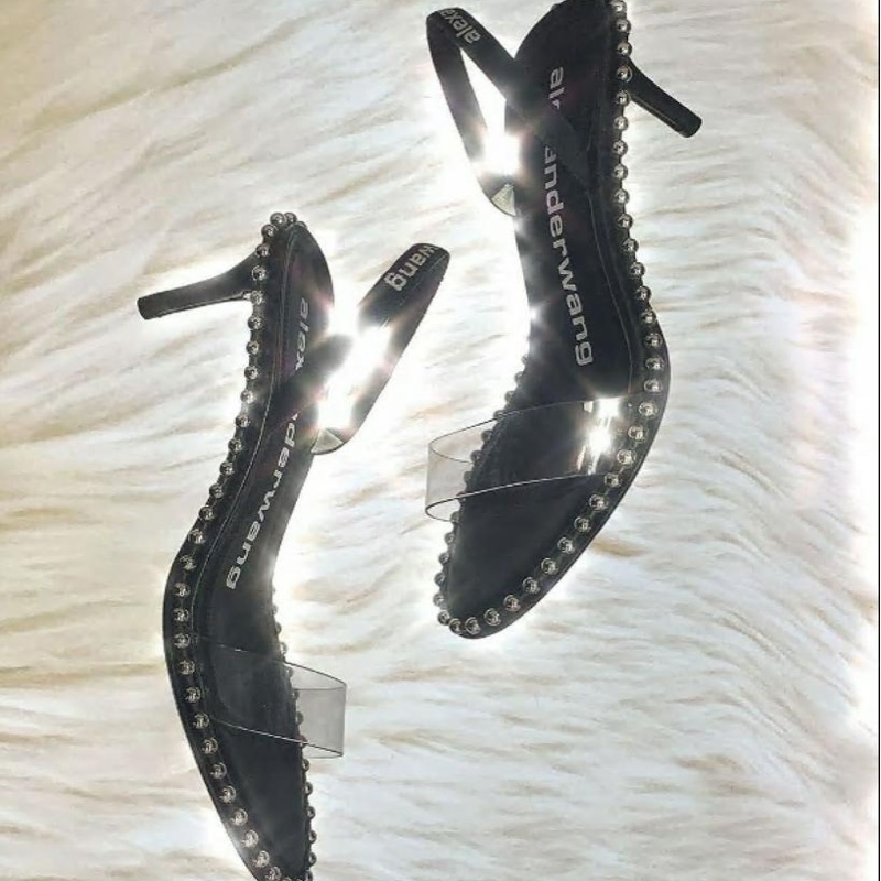 Alexander Wang Nova heels 王大仁 卯釘高跟涼鞋-6