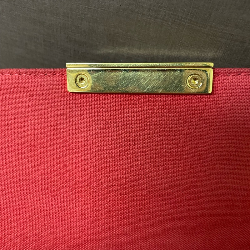 Lv 棋格盤2用斜背包（金屬短鏈肩背/皮帶斜背）N41129-11