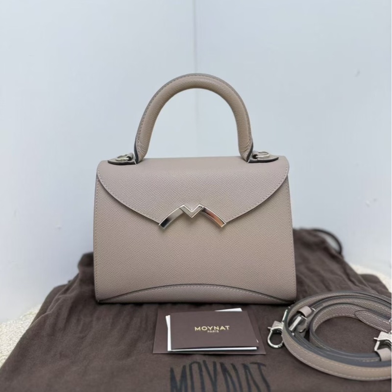 Moynat Gabrielle 灰色銀扣-0