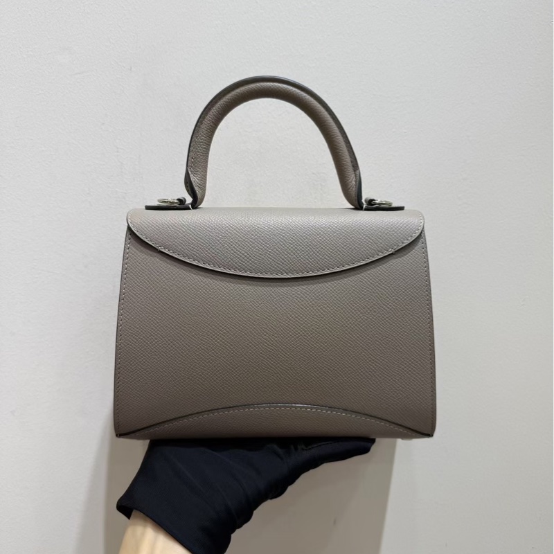 Moynat Gabrielle 灰色銀扣-2