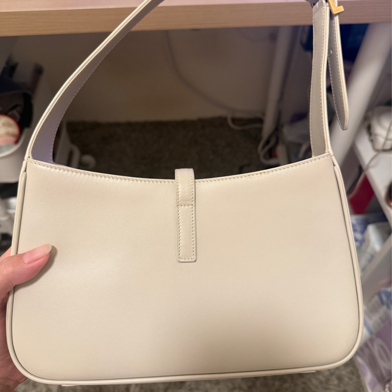 YSL 5à7 腋下包白色（rose同款）-3
