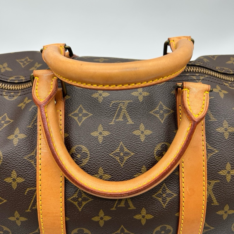 「JL精品代購」 Lv老花keepall55大旅行袋-10